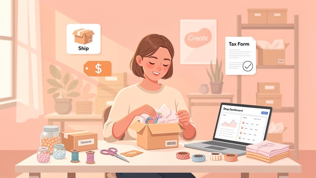 Etsy Seller Taxes (2026): 1099-K, Deductions, and Do You Need an LLC?