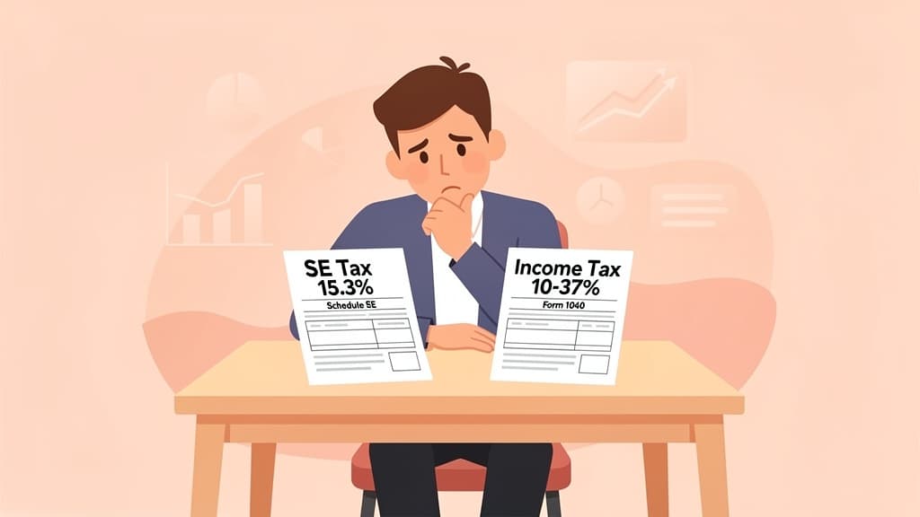 Self-Employment Tax vs Income Tax 2026: Two Taxes Every Freelancer Must Understand